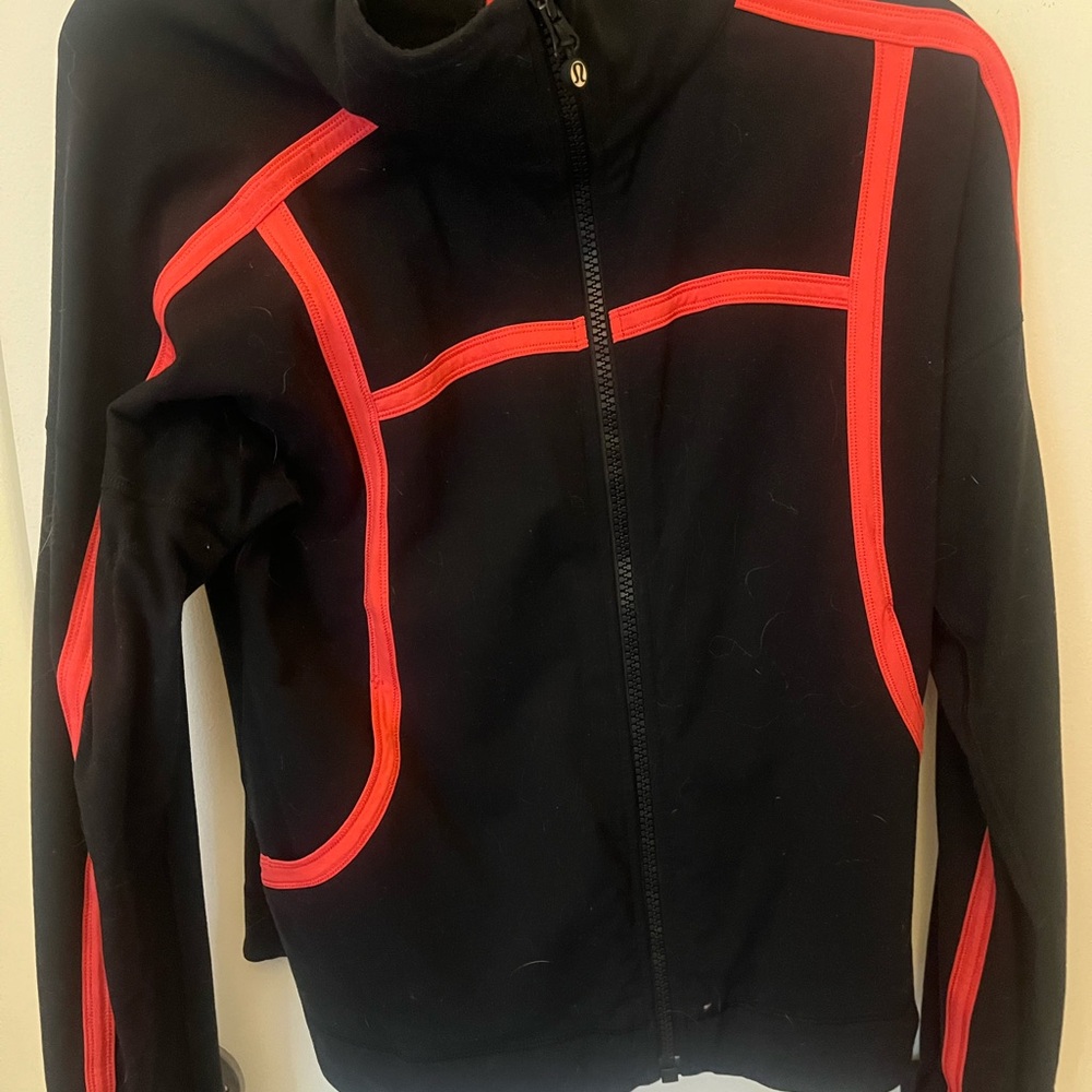 lululemon athletica Black and Hot pink Jacket